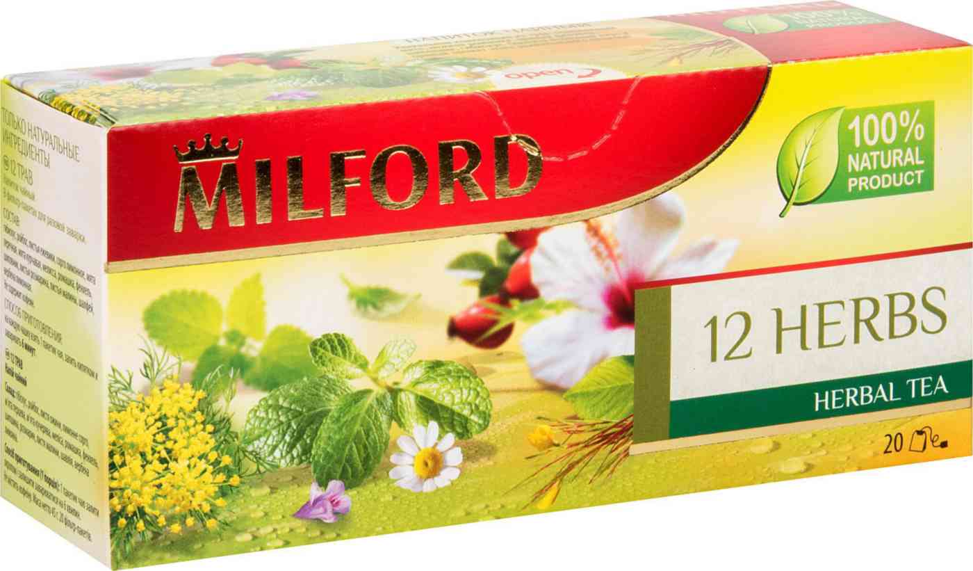 Чай травяной Milford 12 трав