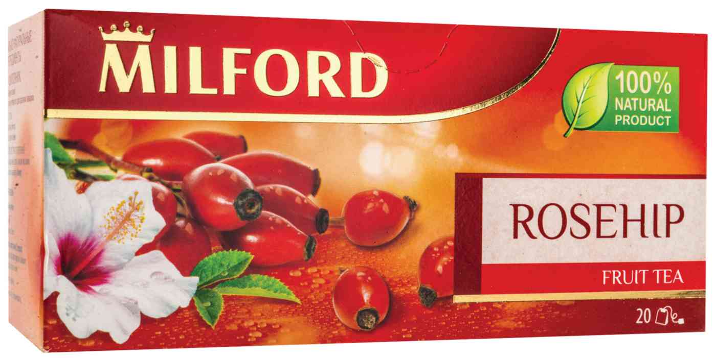Чай фруктовый Milford Rosehip