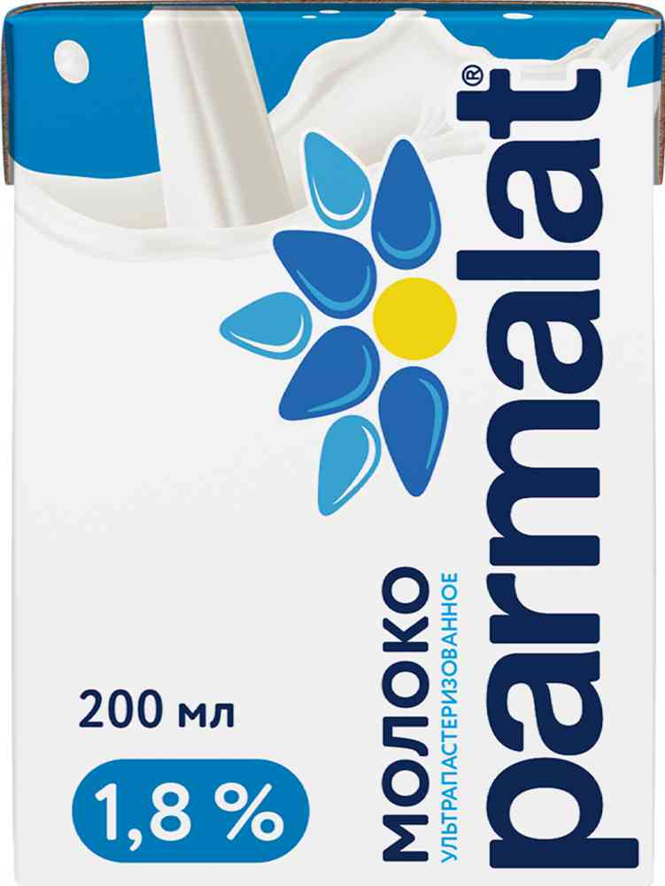 Молоко Parmalat 1,8%