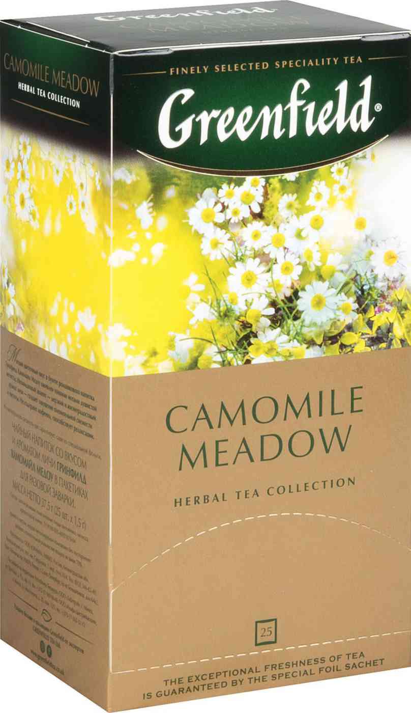Чай травяной Greenfield Camomile Medow