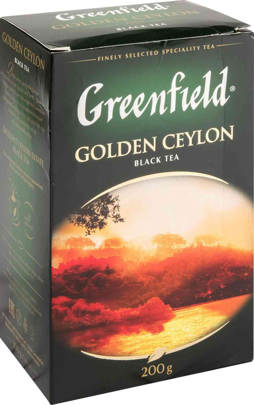 Чай чёрный Greenfield Golden Ceylon
