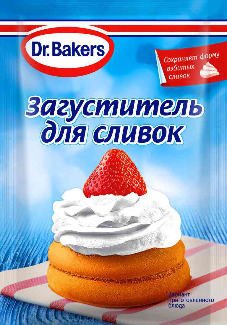 Загуститель для сливок Dr. Bakers