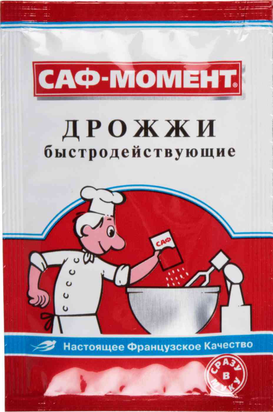 Дрожжи хлебопекарные Саф-момент сухие быстродействующие