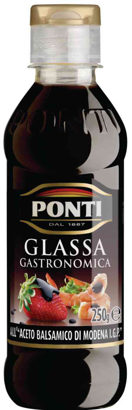 Топпинг Ponti Glassa на основе бальзамического уксуса Модены
