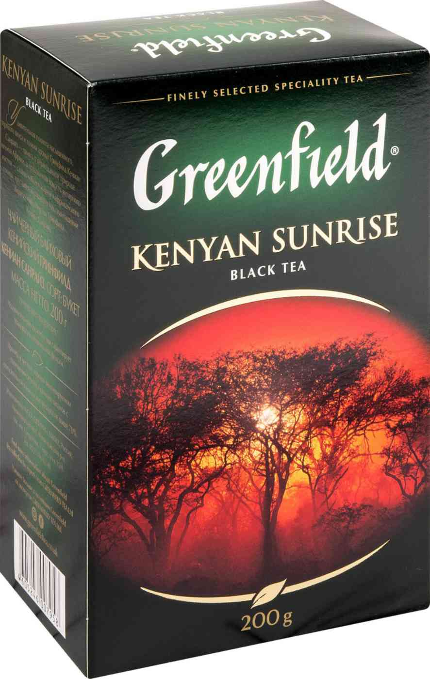 Чай чёрный Greenfield Kenyan Sunrise