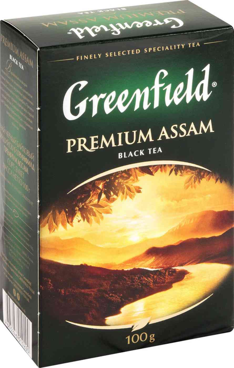Чай чёрный Greenfield Premium Assam