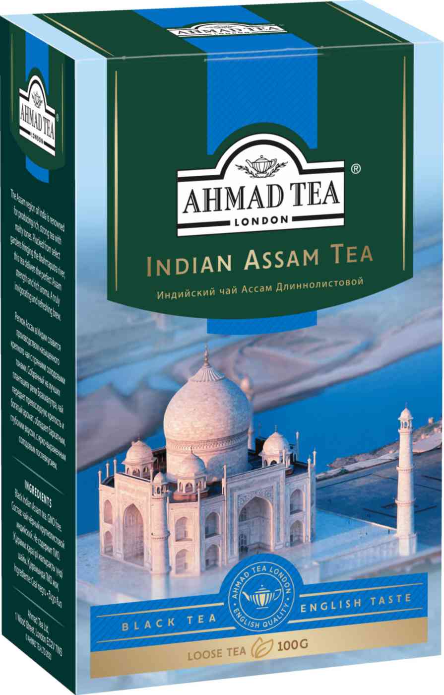 Чай чёрный Ahmad Tea Индийский Ассам длиннолистовой
