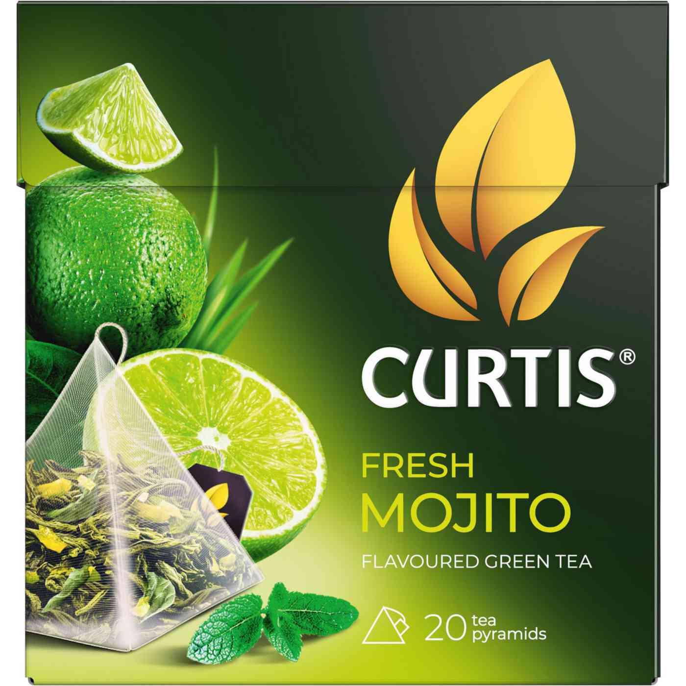 Чай зелёный Curtis Fresh Mojito