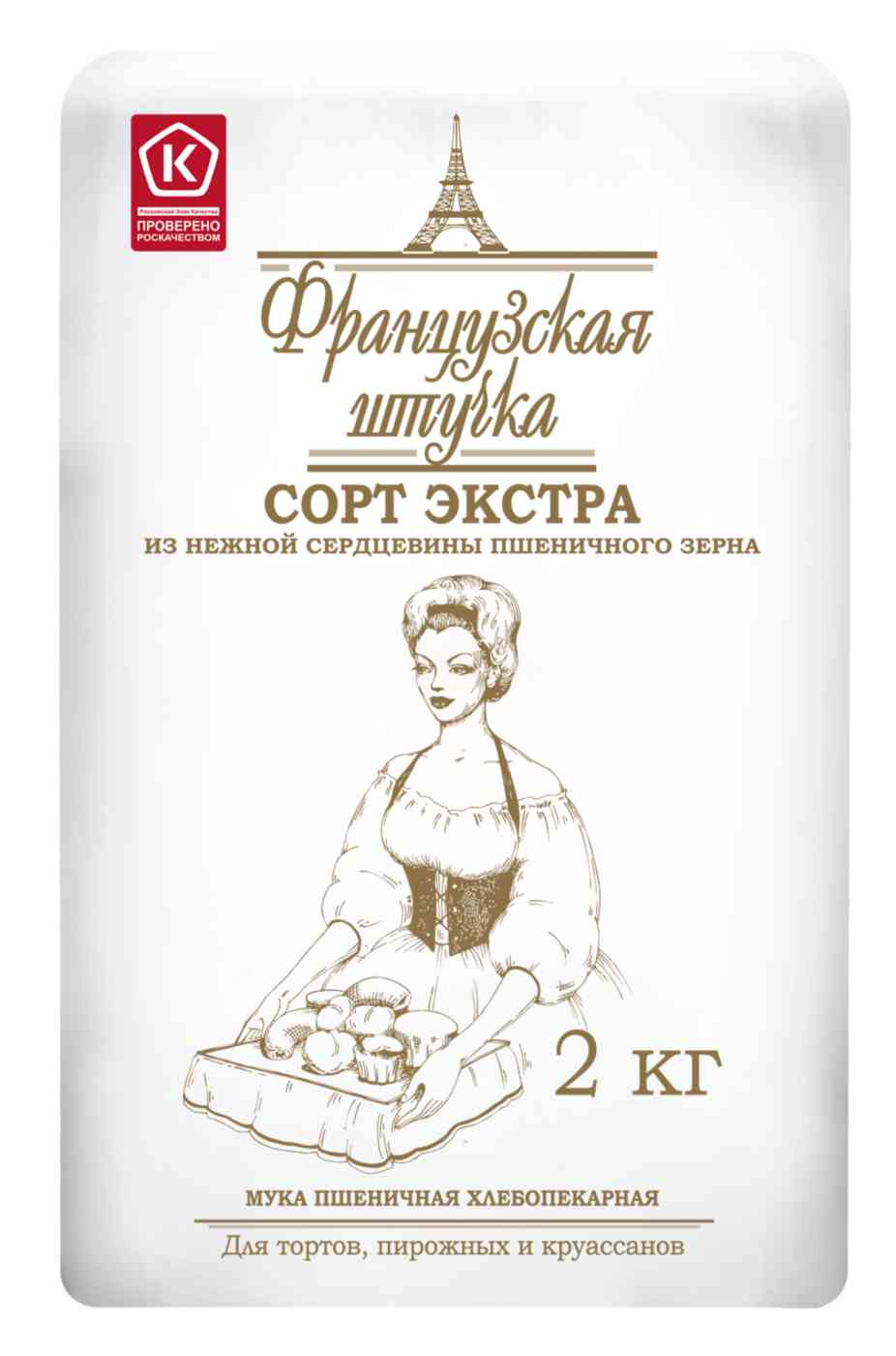 Мука пшеничная Французская штучка хлебопекарная Экстра