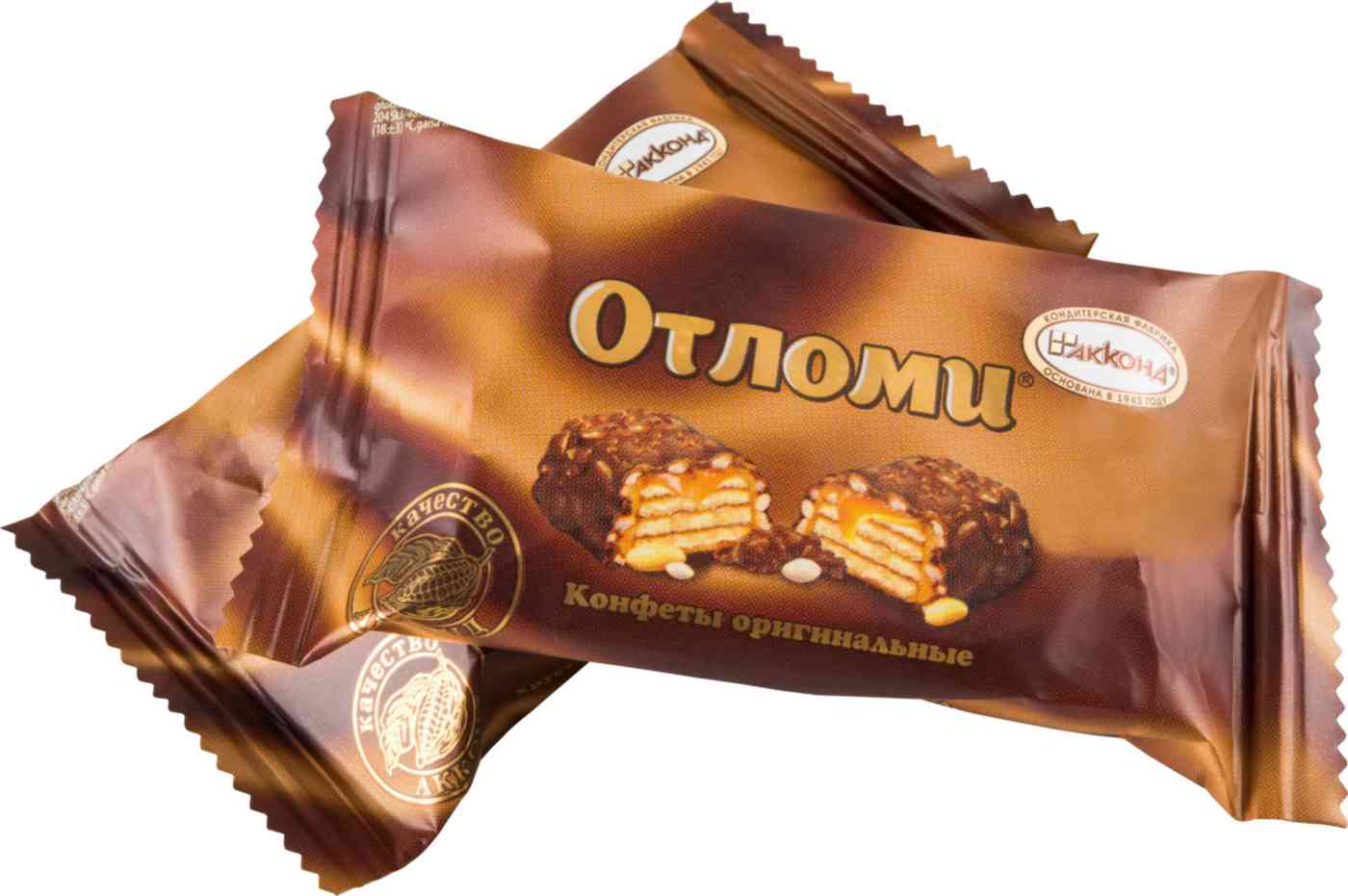 Конфеты вафельные Отломи Акконд