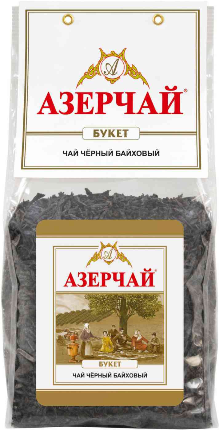 Чай чёрный Азерчай Букет байховый