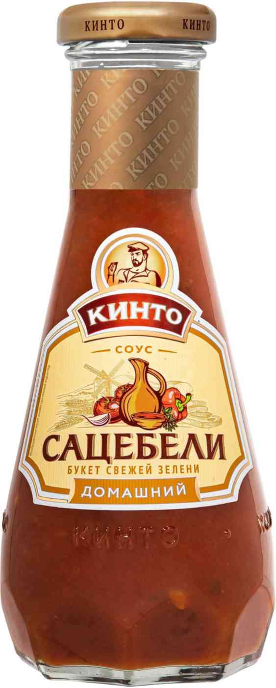 Соус Сацебели Кинто Домашний со сладким перцем умеренно-острый