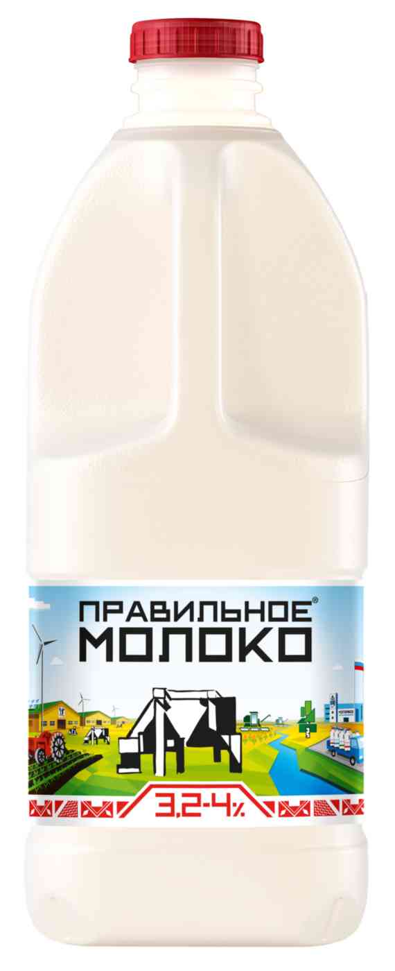 Молоко Правильное Молоко 3,2-4%