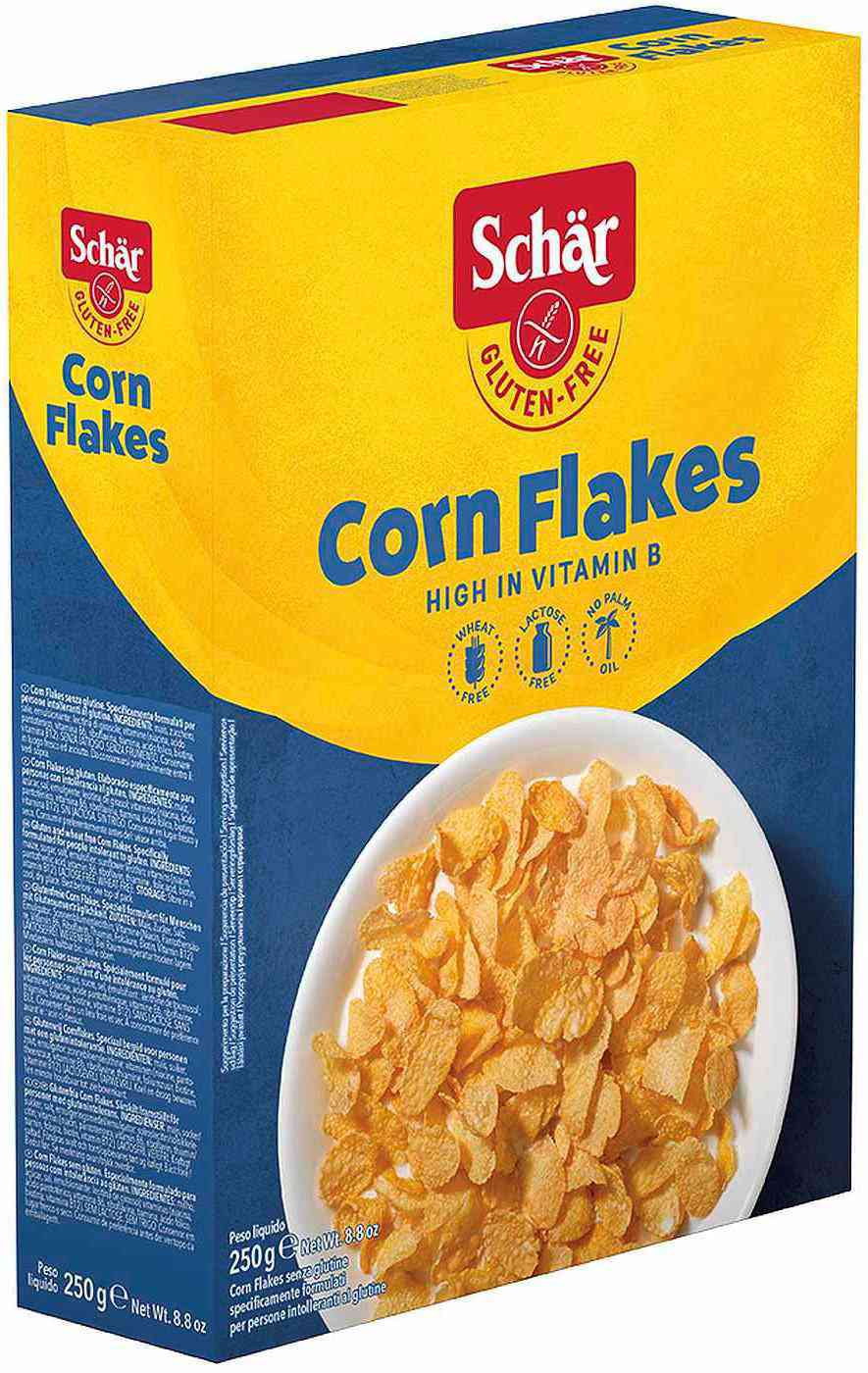 Хлопья кукурузные Schar Corn Flakes без глютена