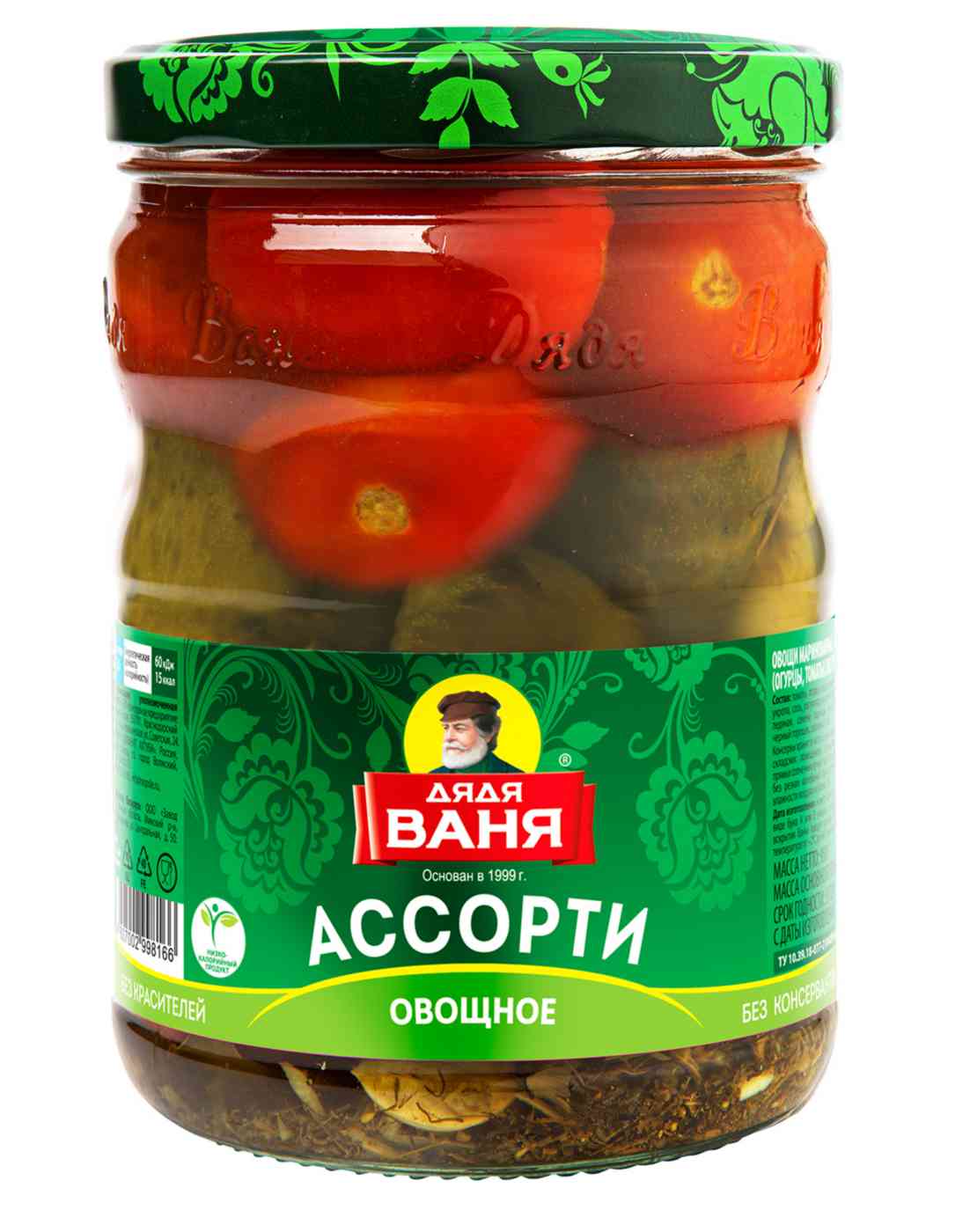 Ассорти овощное Дядя Ваня маринованное