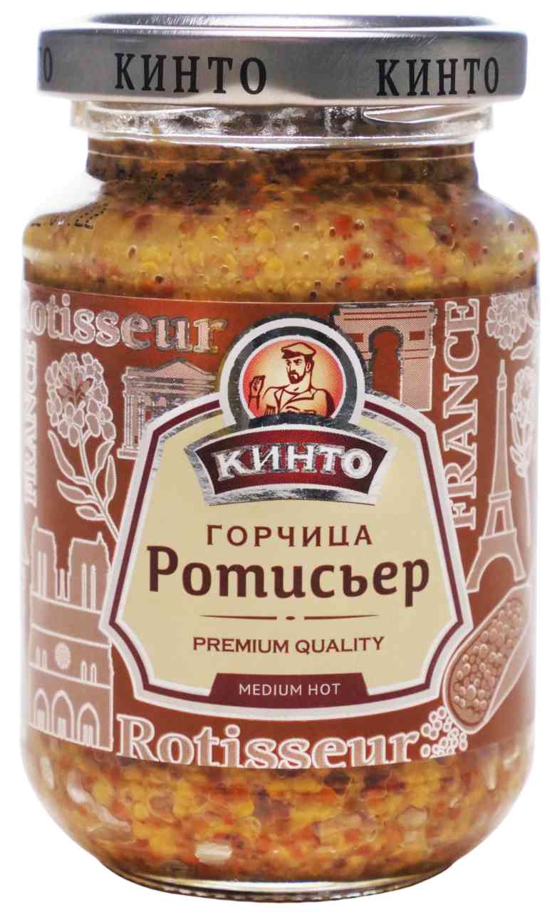 Горчица ротисьер Кинто средне-острая