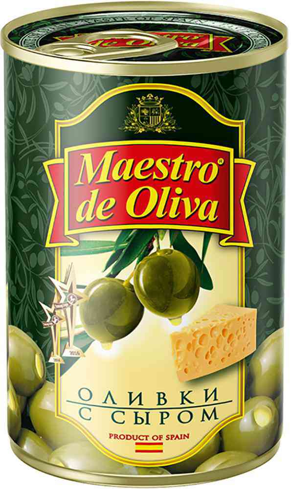 Оливки Maestro de Oliva с сыром