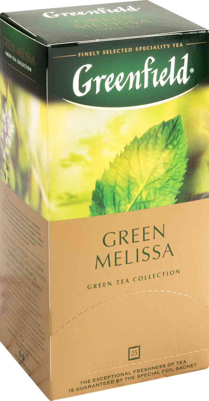 Чай зелёный Greenfield Green Melissa