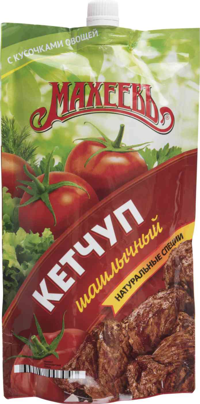 Кетчуп Махеевъ Шашлычный с кусочками овощей