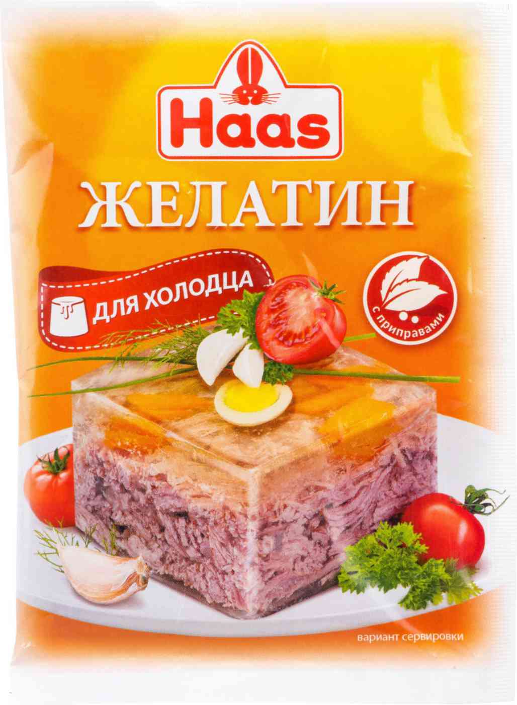 Желатин для холодца Haas с приправами