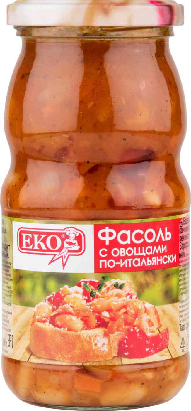 Фасоль с овощами по-итальянски Eko
