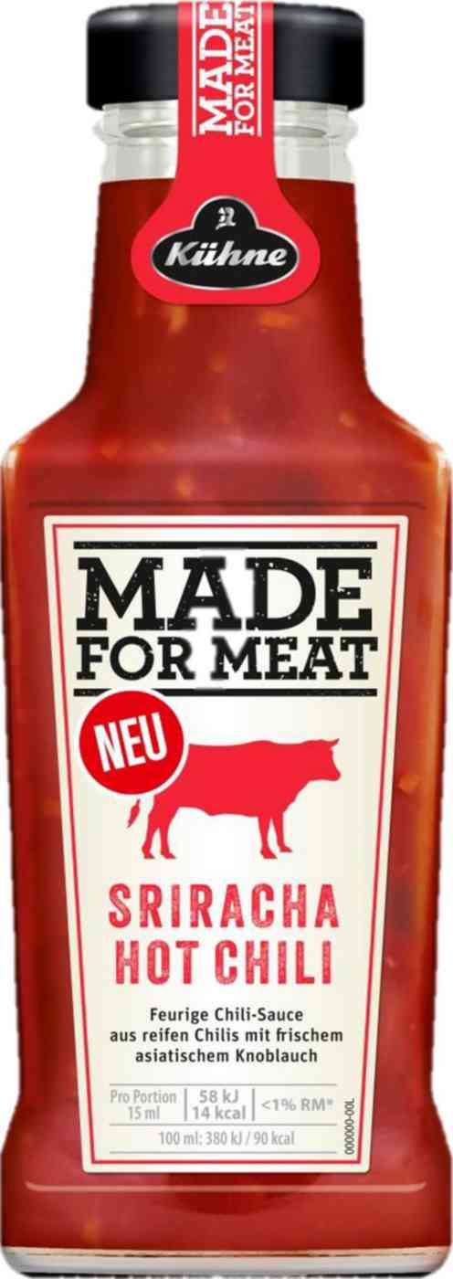 Соус для мяса Чили Kühne Sriracha Hot Chili
