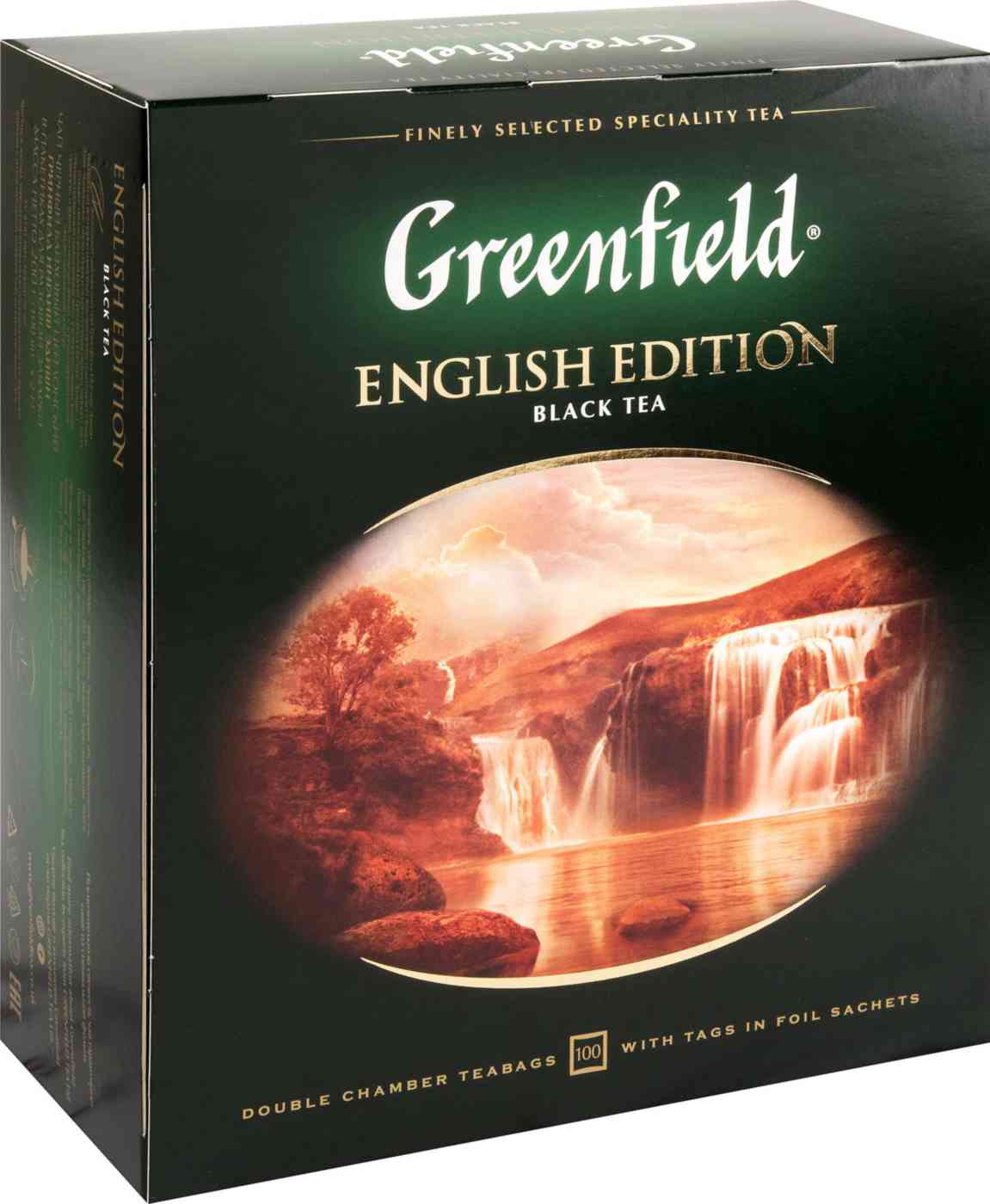 Чай чёрный Greenfield English Edition байховый