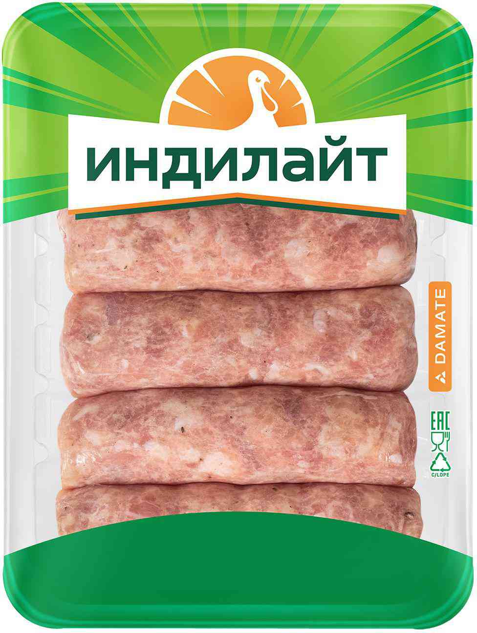 Купаты из индейки охлажденные Индилайт Боярские