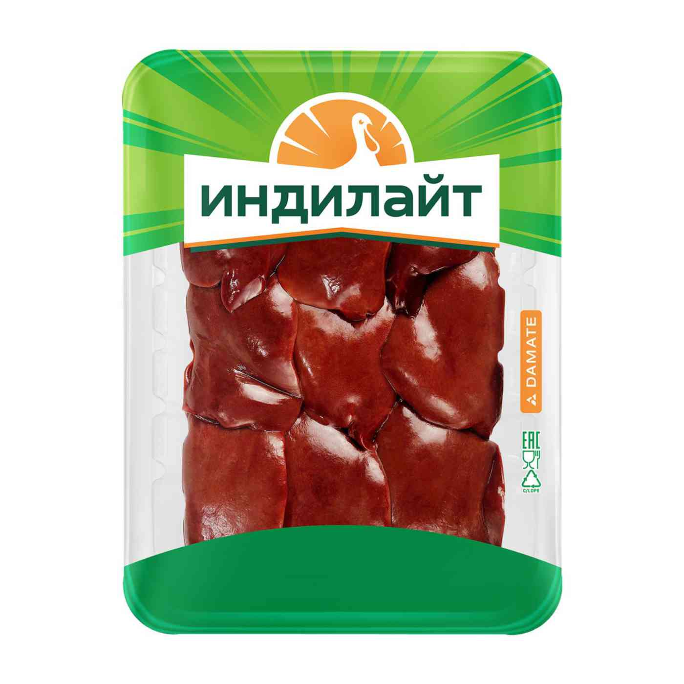 Печень индейки охлаждённая Индилайт