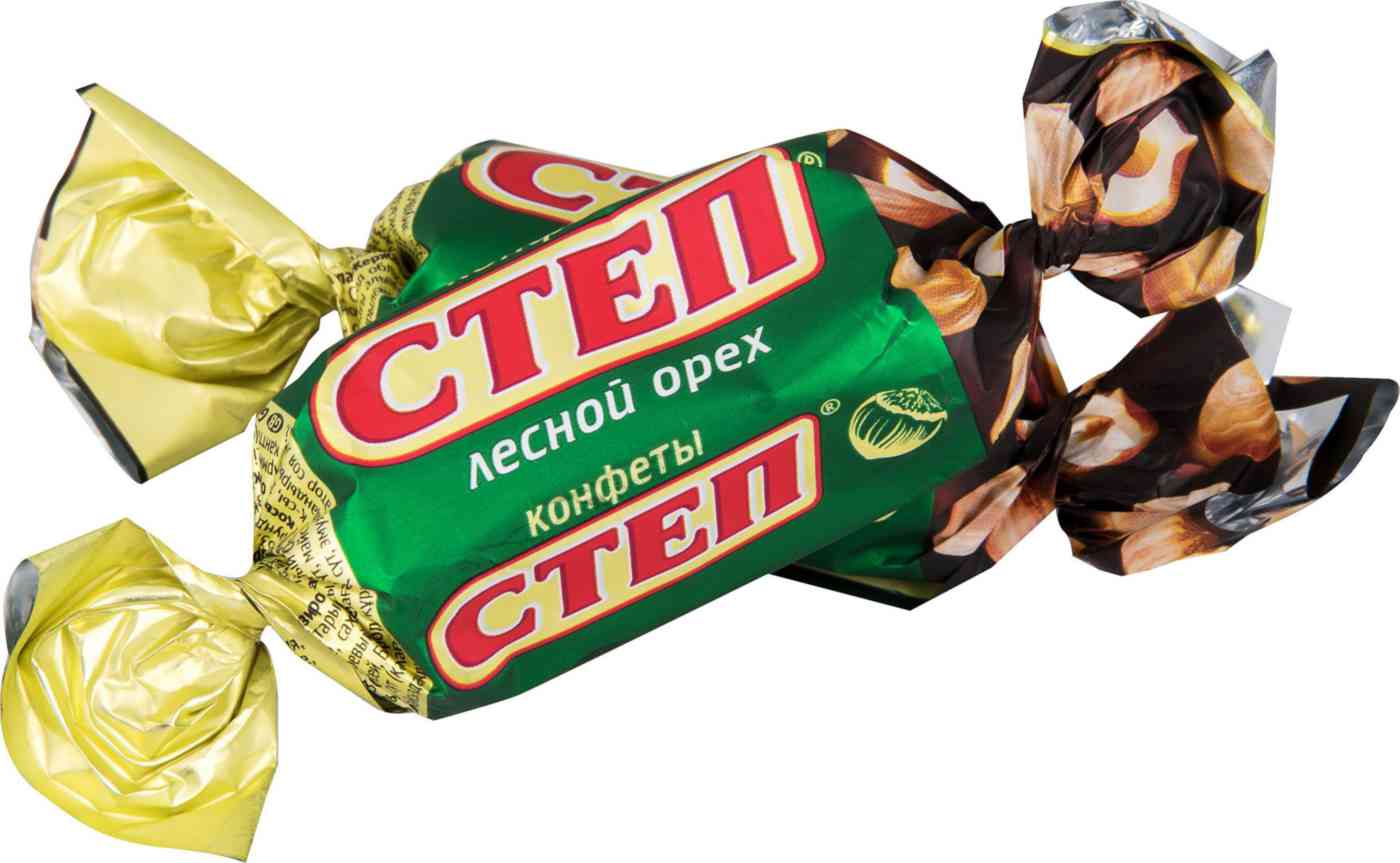 Конфеты Степ Лесной орех
