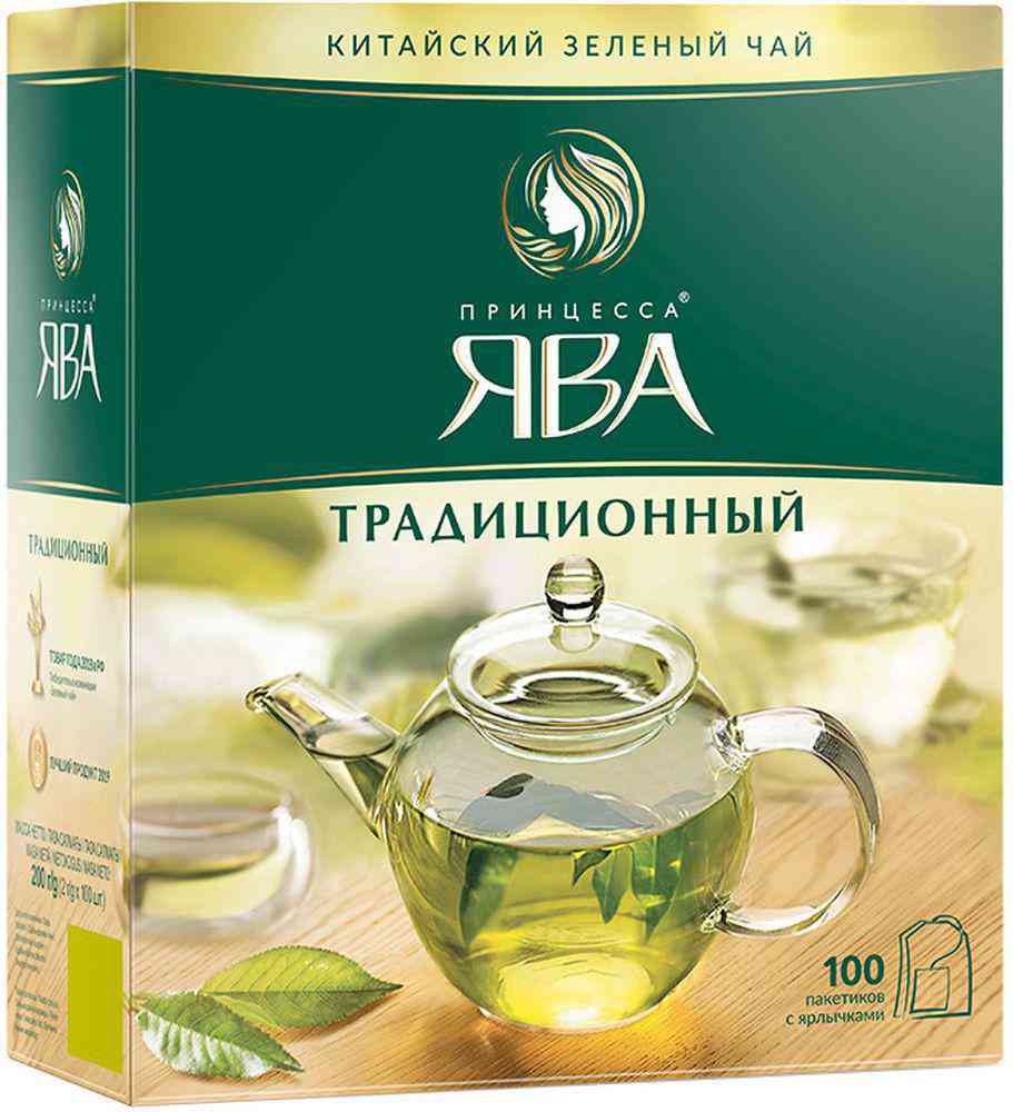 Чай зелёный Принцесса Ява Традиционный