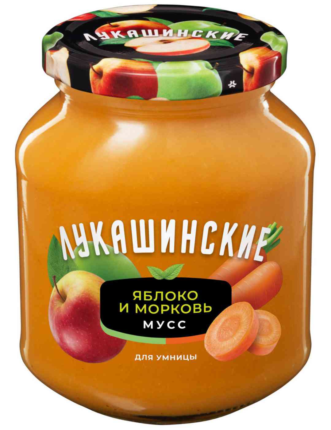 Мусс яблочно-морковный Лукашинские десерты
