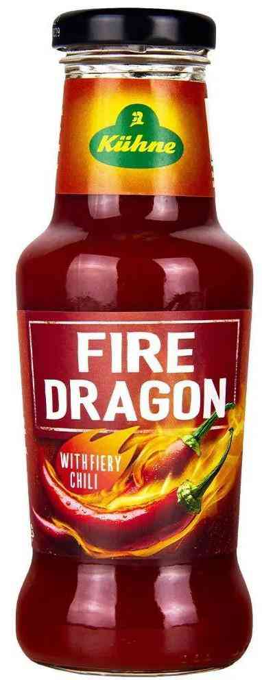 Соус томатный Kühne Fire Dragon с острым перцем чили