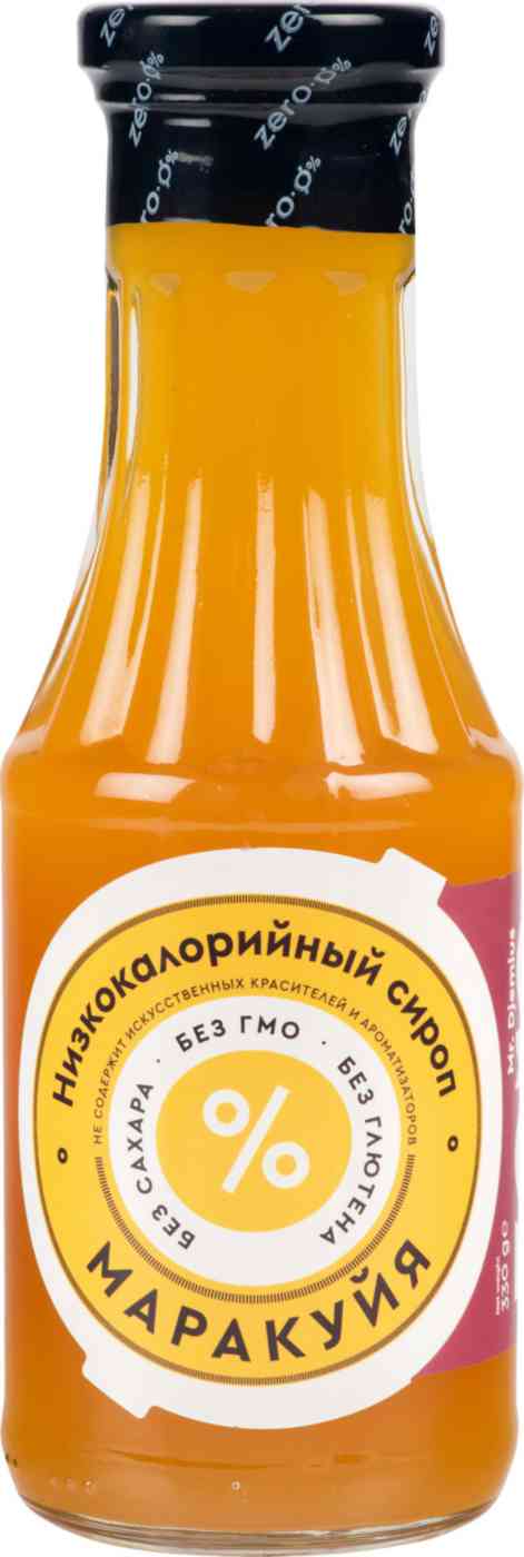 Сироп низкокалорийный Mr. Djemius Zero Маракуйя
