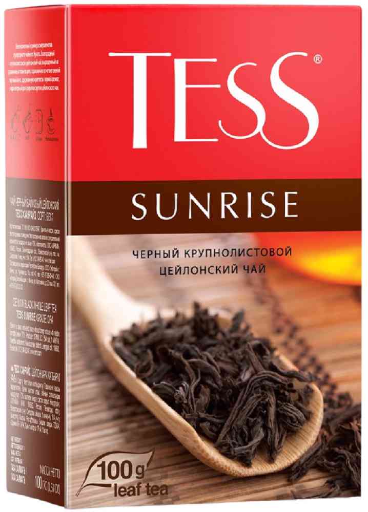 Чай черный Tess Sunrise листовой