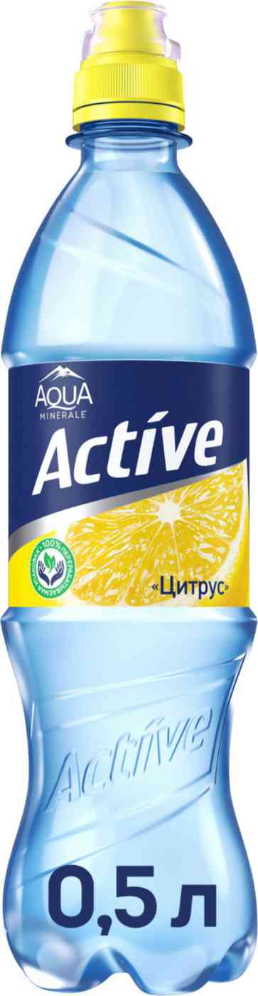 Напиток Аква Минерале Active Цитрус негазированный