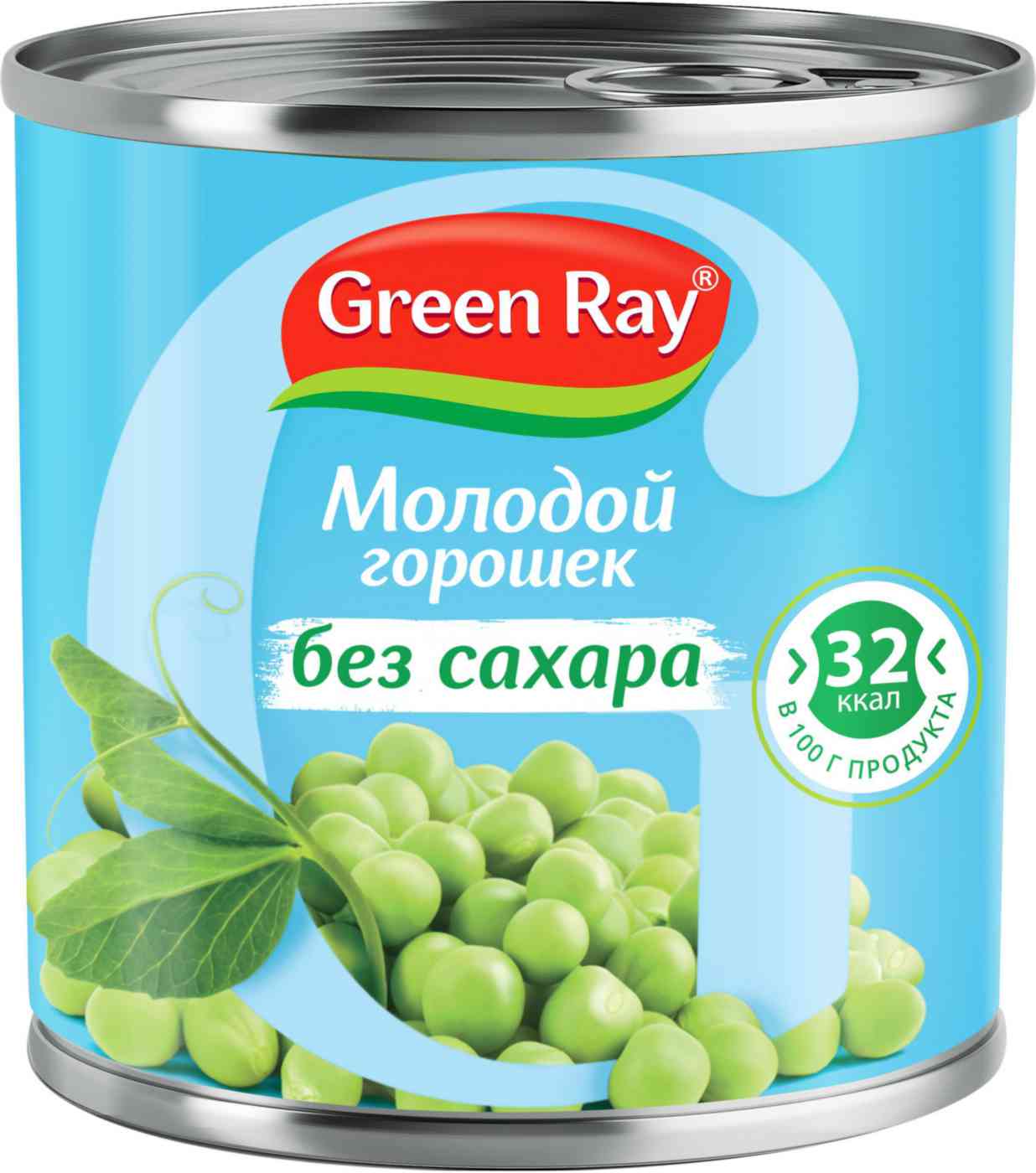 Горошек молодой Green Ray без сахара