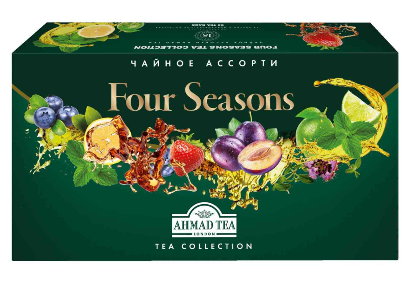 Набор чая ассорти Ahmad Tea Four Seasons (Четыре сезона)
