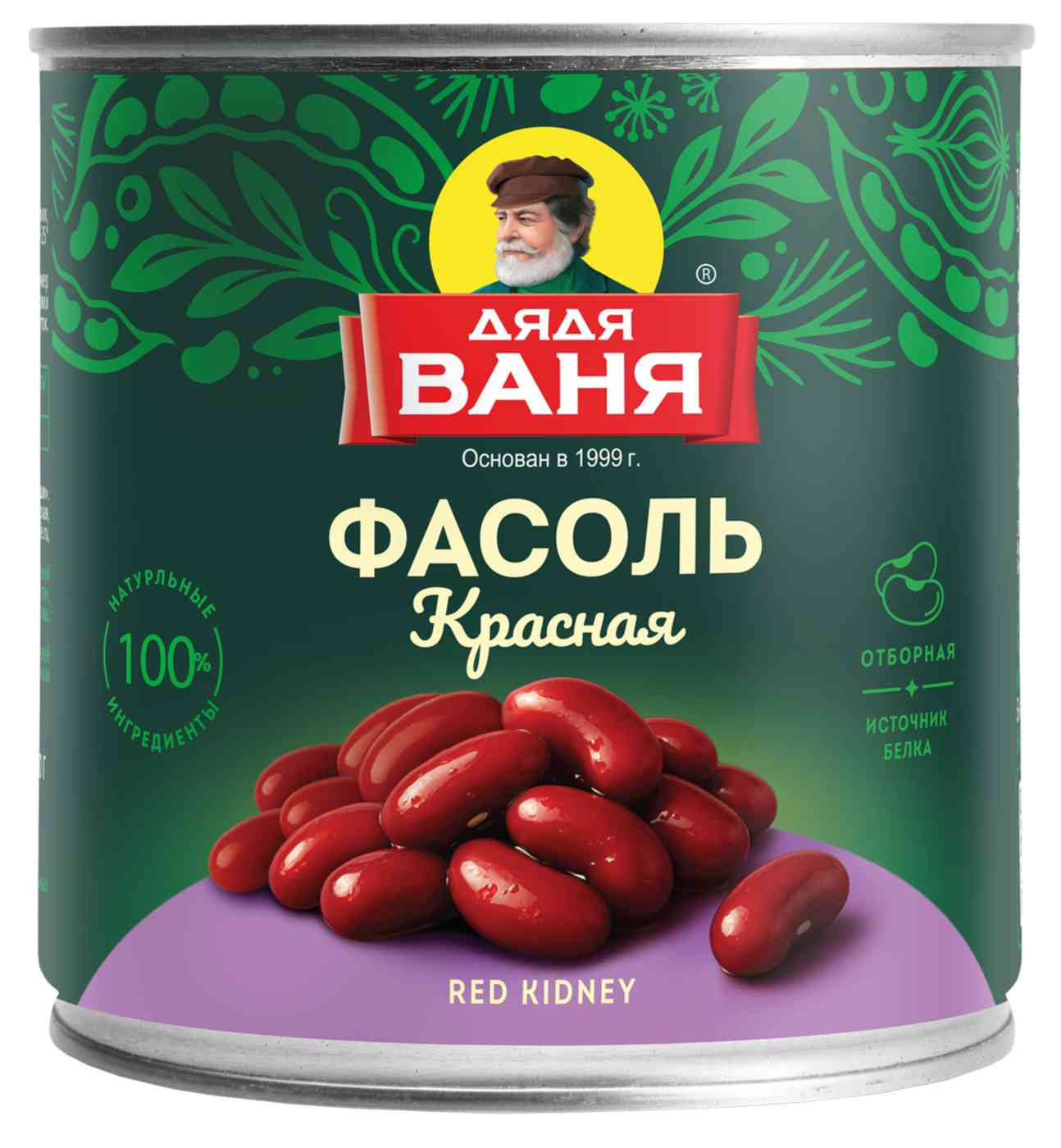 Фасоль красная Дядя Ваня натуральная