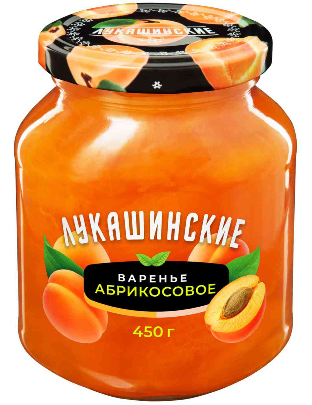 Варенье абрикосовое Лукашинские варенья