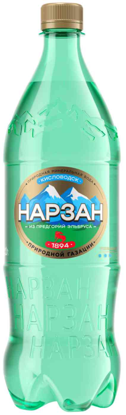 Вода минеральная Нарзан природной газации