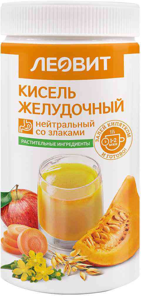 Кисель желудочный Леовит со злаками