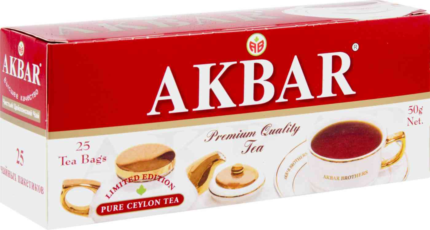 Чай чёрный Akbar цейлонский мелкий