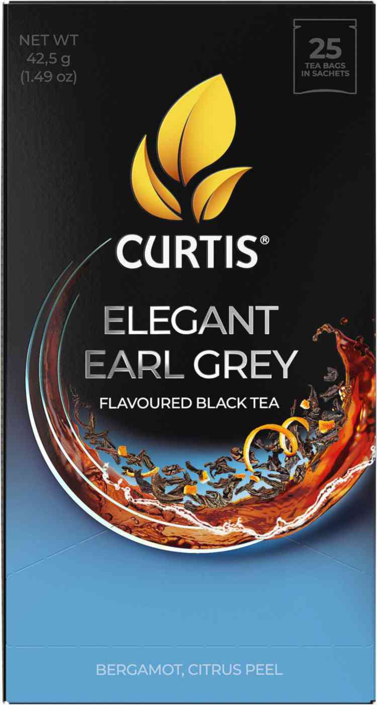 Чай чёрный Curtis Elegant Earl Grey With Bergamot Flavour