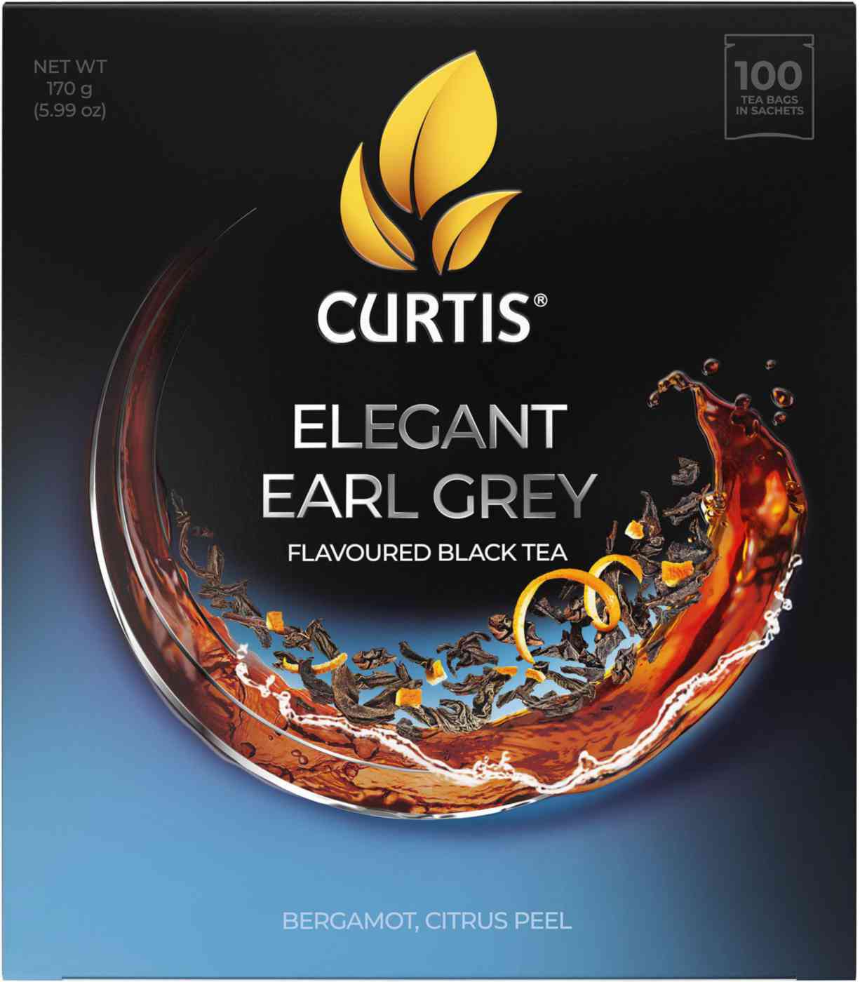 Чай чёрный Curtis Elegant Earl Grey With Bergamot Flavour