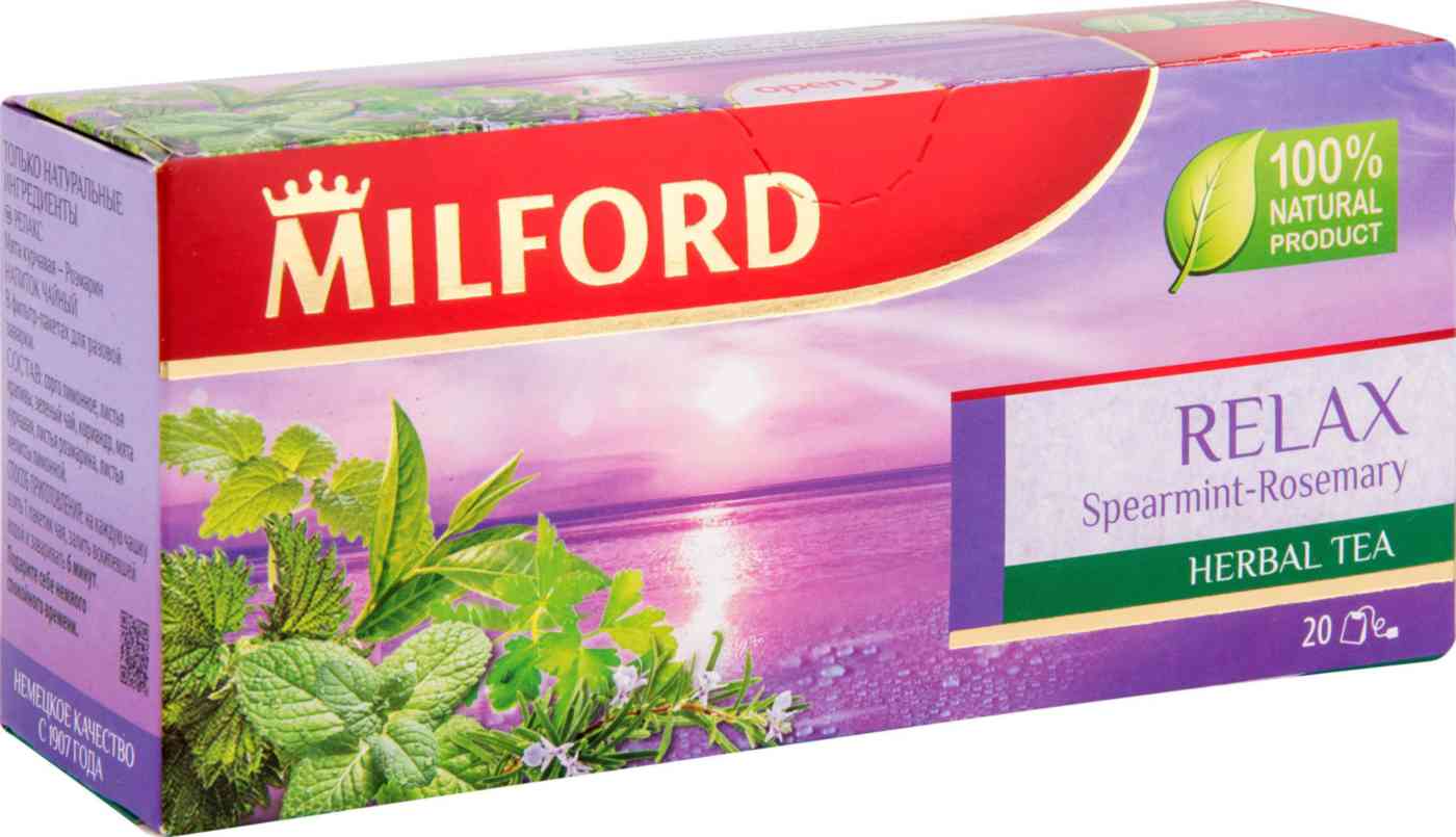Чайный напиток Milford Relax Мята-Розмарин