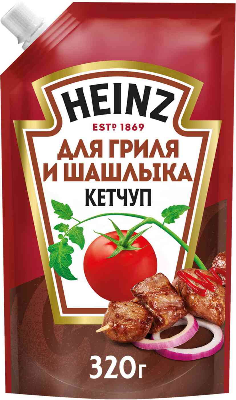 Кетчуп для гриля и шашлыка Heinz