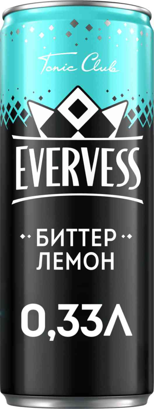 Напиток Evervess вкус Биттер Лемон
