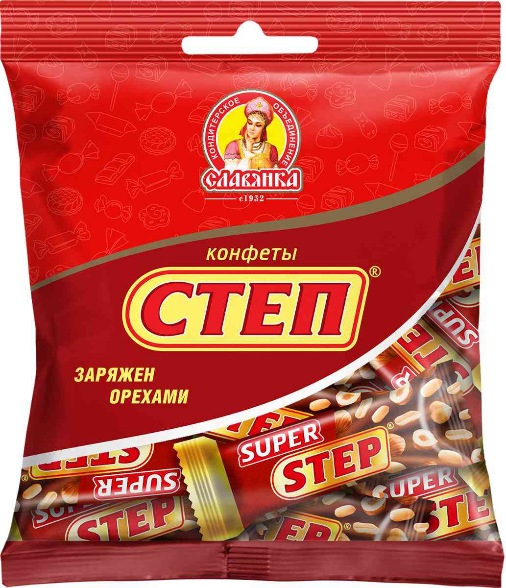 Конфеты Славянка Super Step