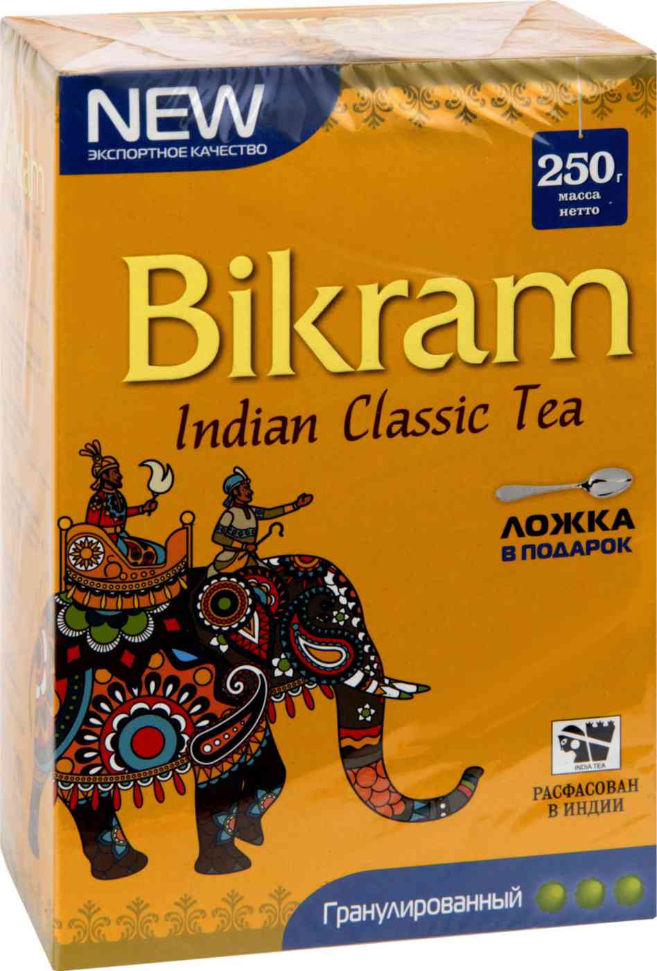 Чай чёрный Bikram Индийский Ассам гранулированный